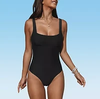 CUPSHE Swimwear Womens Adjustable Features Easy-on + Easy-off One Piece Swimsuit