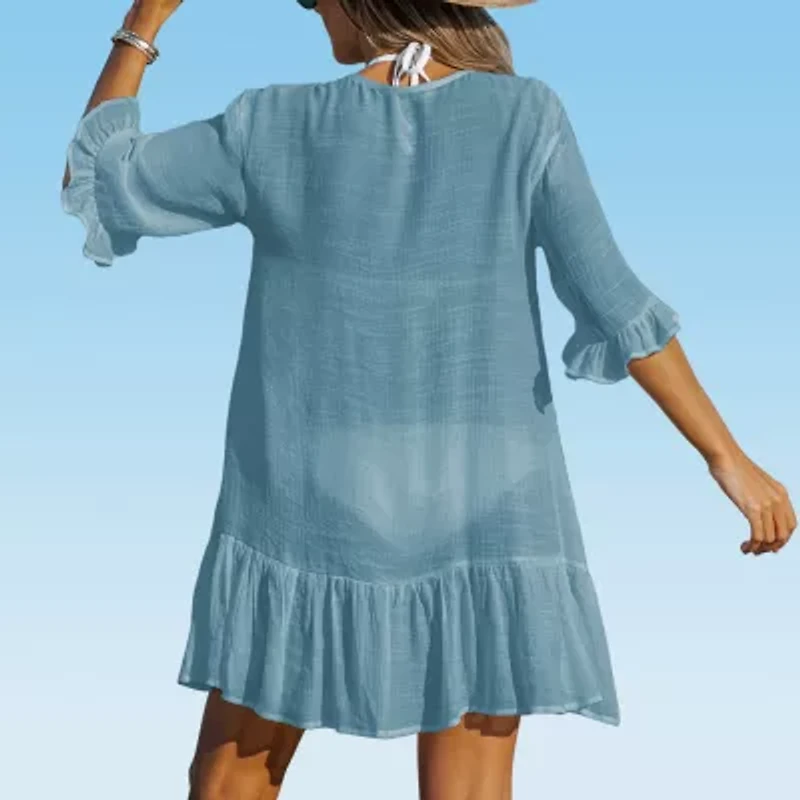 CUPSHE Swimwear Womens Dress Swimsuit Cover-Up
