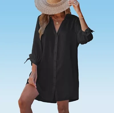 CUPSHE Swimwear Swimsuit Cover-Up Dress