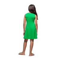 24sevenkid Big Kid Girls Sleeveless A-Line Dress