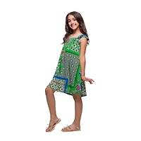24seven Comfort Apparel Big Kid Girls Sleeveless A-Line Dress