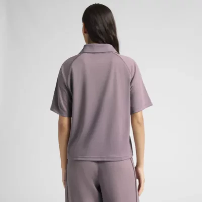 Puma Womens Animal Print Short Sleeve Jersey