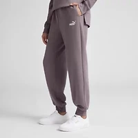 Puma Womens Mid Rise Cuffed Jogger Sweatpants