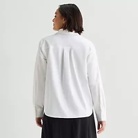 Stylus Womens Long Sleeve Blouse