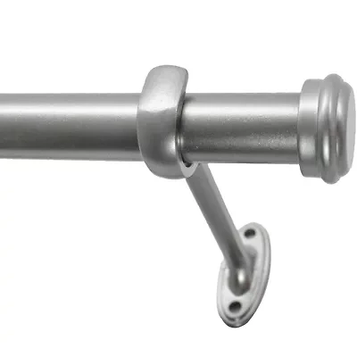Decopolitan End Cap Adjustable Curtain 5/8" Diameter Rod