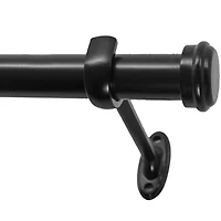 Decopolitan End Cap Adjustable Curtain 5/8" Diameter Rod