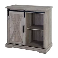 Rustic Farmhouse Buffet Storage Cabinet