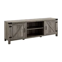 Modern Farmhouse Barndoor 70" TV Stand
