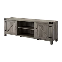 Modern Farmhouse Barndoor 70" TV Stand