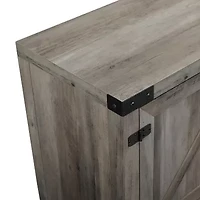 Modern Farmhouse Barndoor 70" TV Stand
