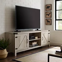 Modern Farmhouse Barndoor 70" TV Stand
