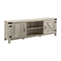 Modern Farmhouse Barndoor 70" TV Stand