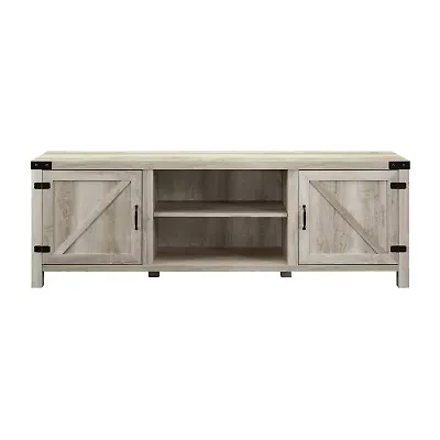 Modern Farmhouse Barndoor 70" TV Stand