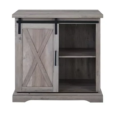 Rustic Farmhouse Buffet Storage Cabinet