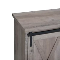 Rustic Farmhouse Buffet Storage Cabinet