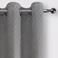 Regal Home Wallace Grommet Top Energy Saving Blackout Set of 2 Curtain Panel