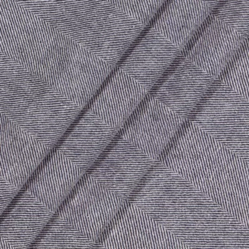 Fieldcrest Luxury Cotton-Linen Herringbone Table Runner