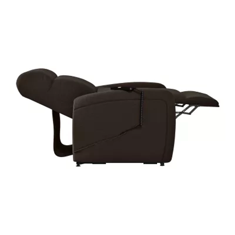 ProLounger Bontrager Modern Track-Arm Power Recline and Lift Chair in Chenille