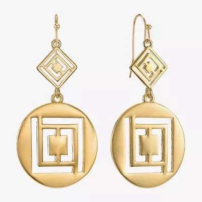 Liz Claiborne Double Womens Drop Earrings