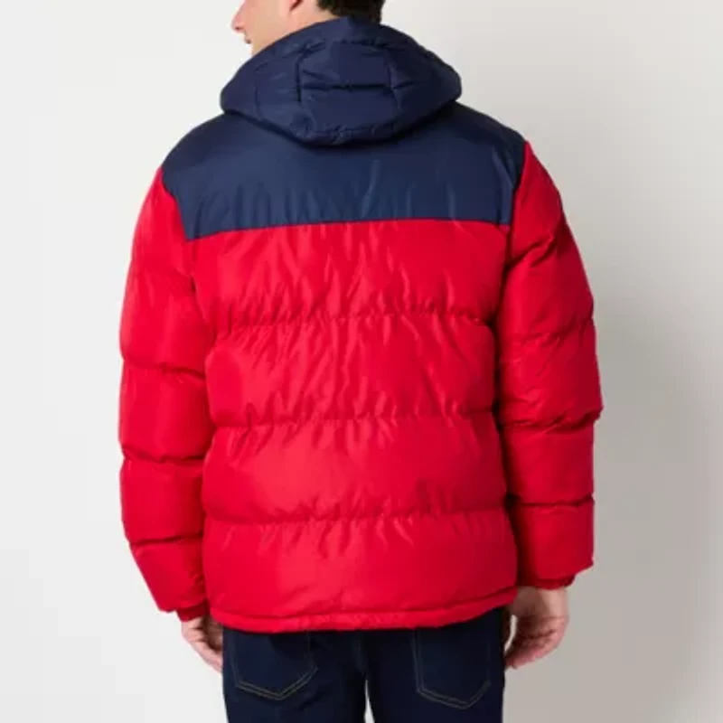 U.S. Polo Assn. Mens Hooded Heavyweight Puffer Jacket