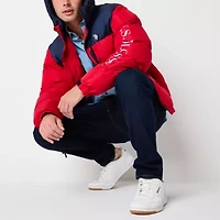 U.S. Polo Assn. Mens Hooded Heavyweight Puffer Jacket