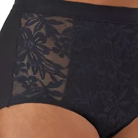 Bali Breathe Cotton Modal Lace High Rise Brief DFCLBF