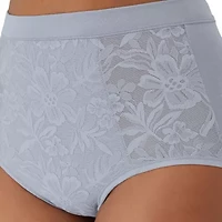Bali Breathe Cotton Modal Lace High Rise Brief DFCLBF