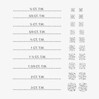 Ever Star 5/8 CT. T.W. Lab-Grown (G / SI1-SI2) Diamond Round Stud Earrings 10K or 14K Gold