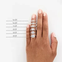 5 CT. Round Lab-Grown (F / VS1) Diamond Solitaire Engagement Ring 14k Gold