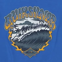 Quiksilver Big Kid Boys Crew Neck Short Sleeve Regular Fit Graphic T-Shirt