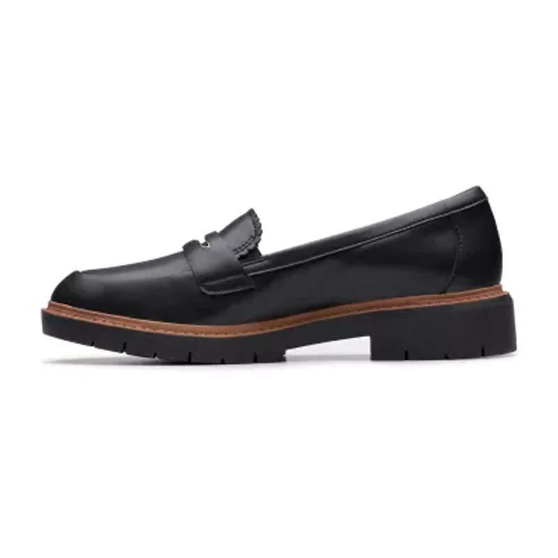 Clarks Westlynn Glow Womens Moc Closed Toe Loafers
