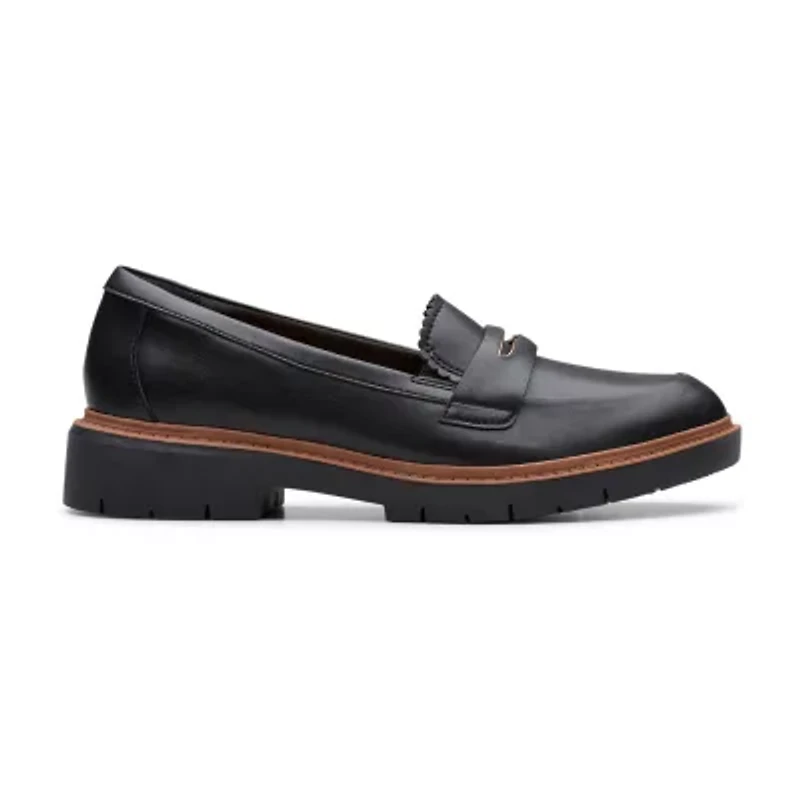Clarks Westlynn Glow Womens Moc Closed Toe Loafers