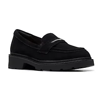Clarks Lauryl Step Womens Round Loafers