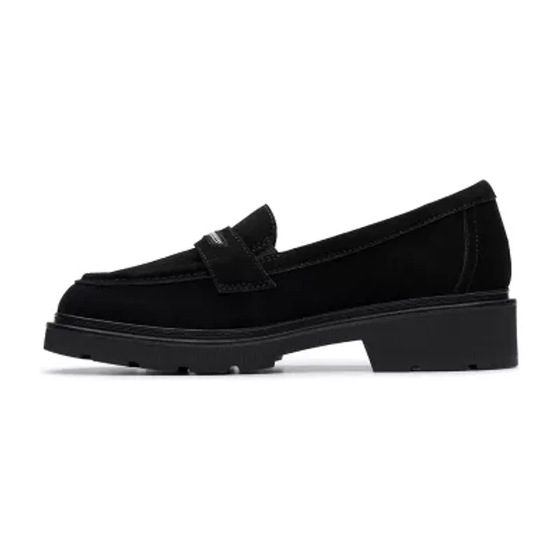 Clarks Lauryl Step Womens Round Loafers