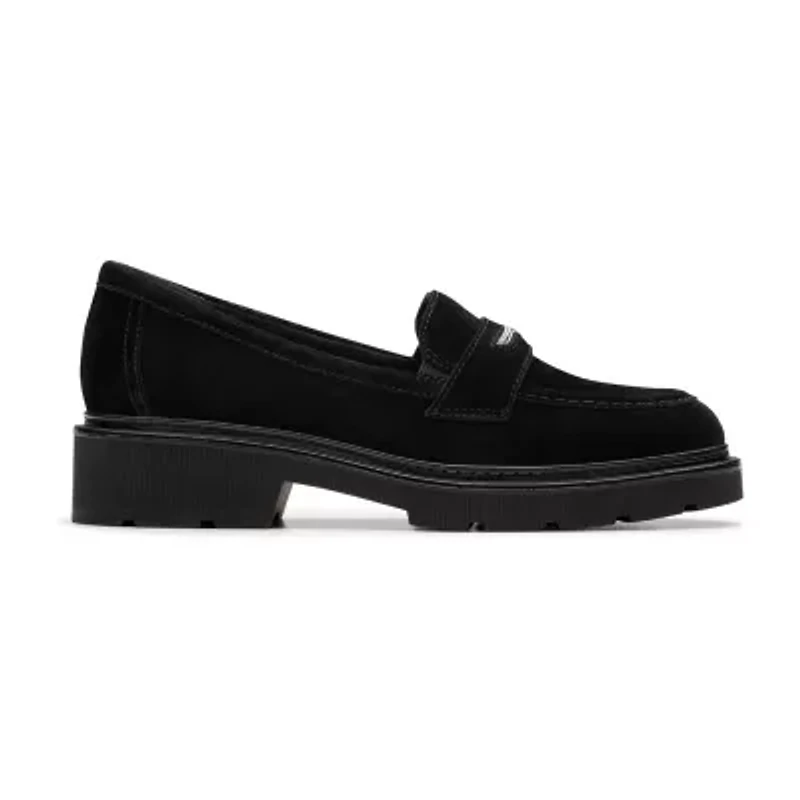 Clarks Lauryl Step Womens Round Loafers