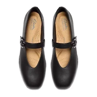 Clarks Jazmynn Womens Round Closed Toe Ballet Flats