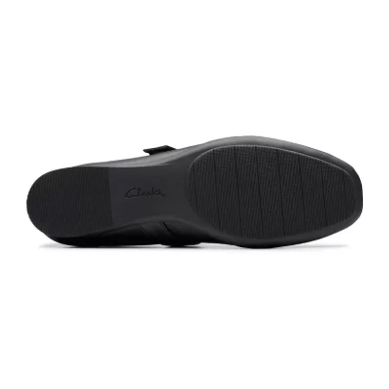 Clarks Jazmynn Womens Round Closed Toe Ballet Flats