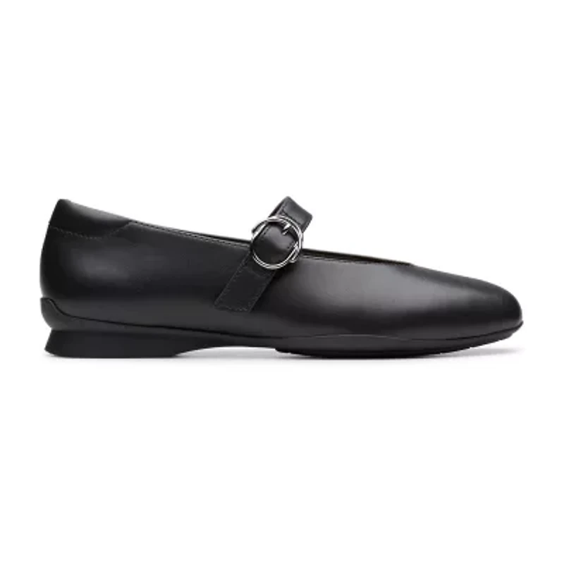 Clarks Jazmynn Womens Round Closed Toe Ballet Flats