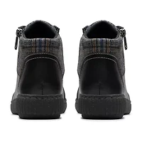 Clarks Womens Caroline Spice Flat Heel Booties
