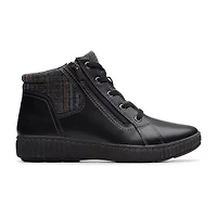 Clarks Womens Caroline Spice Flat Heel Booties