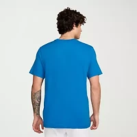 Nike Mens Crew Neck Short Sleeve Regular Fit Graphic T-Shirt