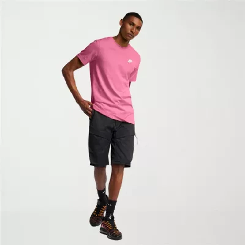 Nike Embroidered Logo Mens Crew Neck Short Sleeve Active T-Shirt