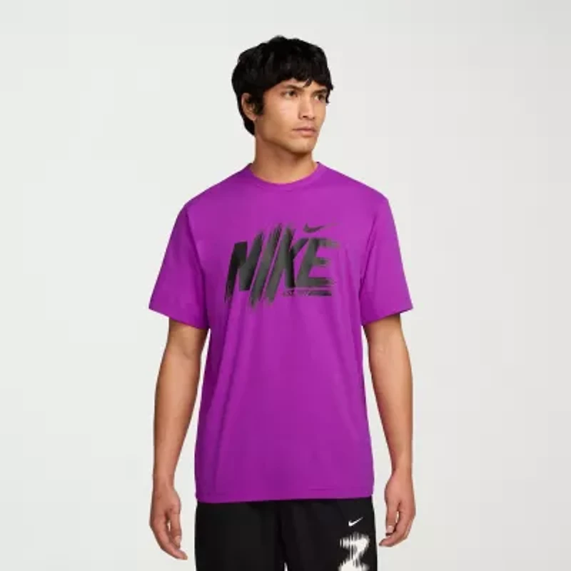 Nike Dri-Fit Mens Crew Neck Short Sleeve Regular Fit Graphic T-Shirt