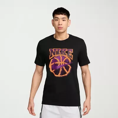 Nike Dri-Fit Mens Crew Neck Short Sleeve Regular Fit Graphic T-Shirt