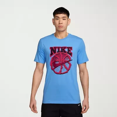 Nike Dri-Fit Mens Crew Neck Short Sleeve Regular Fit Graphic T-Shirt
