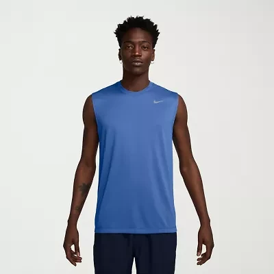 Nike Dri-Fit Mens Crew Neck Sleeveless Muscle T-Shirt