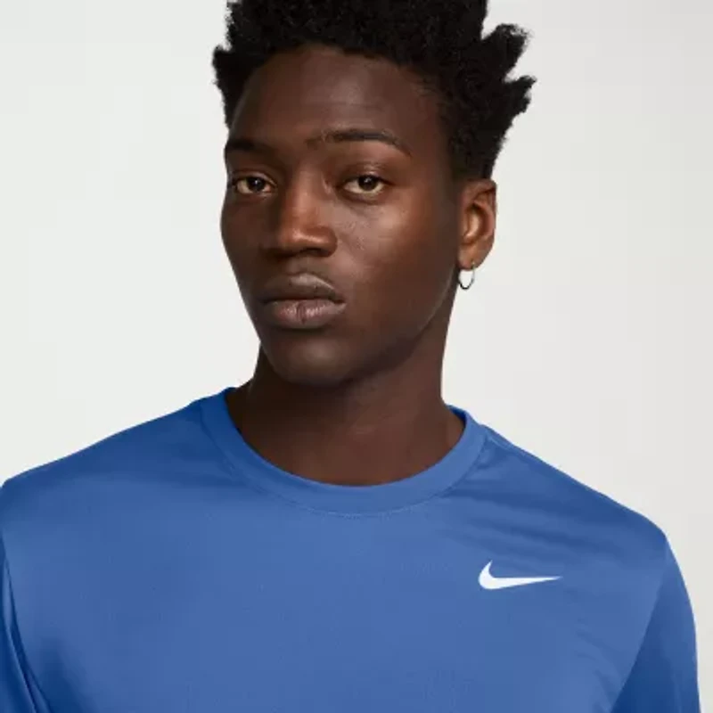 Nike Mens Crew Neck Long Sleeve Quick Dry Active T-Shirt