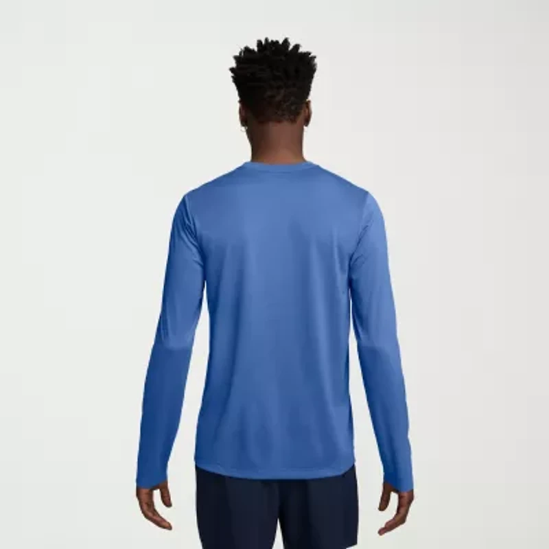 Nike Mens Crew Neck Long Sleeve Quick Dry Active T-Shirt