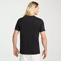 Nike Mens Crew Neck Short Sleeve Regular Fit Graphic T-Shirt