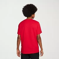 Nike Mens Crew Neck Short Sleeve Regular Fit Graphic T-Shirt